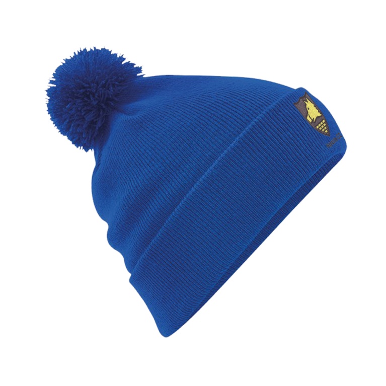 HUNCOTE CC Original Pom Pom Beanie : Royal